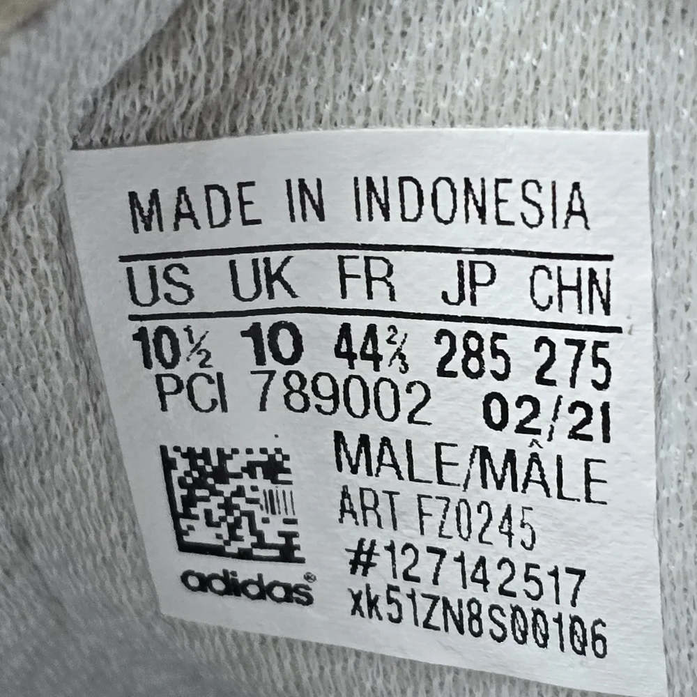 Adidas Originals Superstar Shell Toe Transparent Clear/White FZ0245 Sz 10.5 Used - Picture 8 of 8